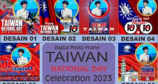 Online Taiwan Day Digital Photo Frame 2023