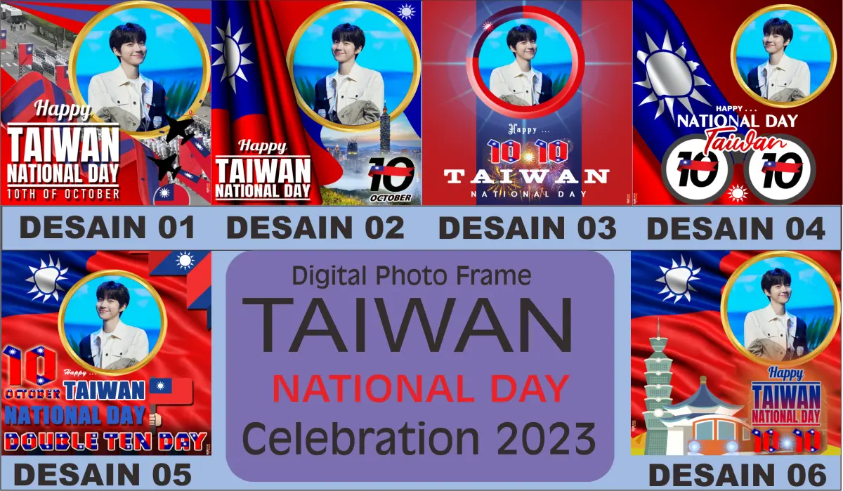 Online Taiwan Day Digital Photo Frame 2023