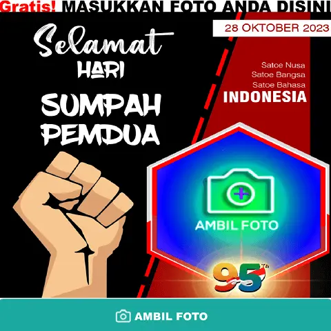 Binkai Foto Sumpah Pemuda 2023