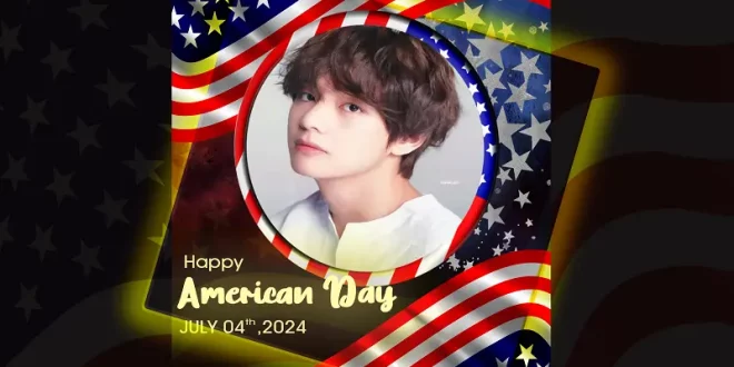 Digital Phoro Frame for American Day 2024